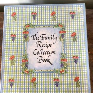 Family Recipe Collection Cookbook
